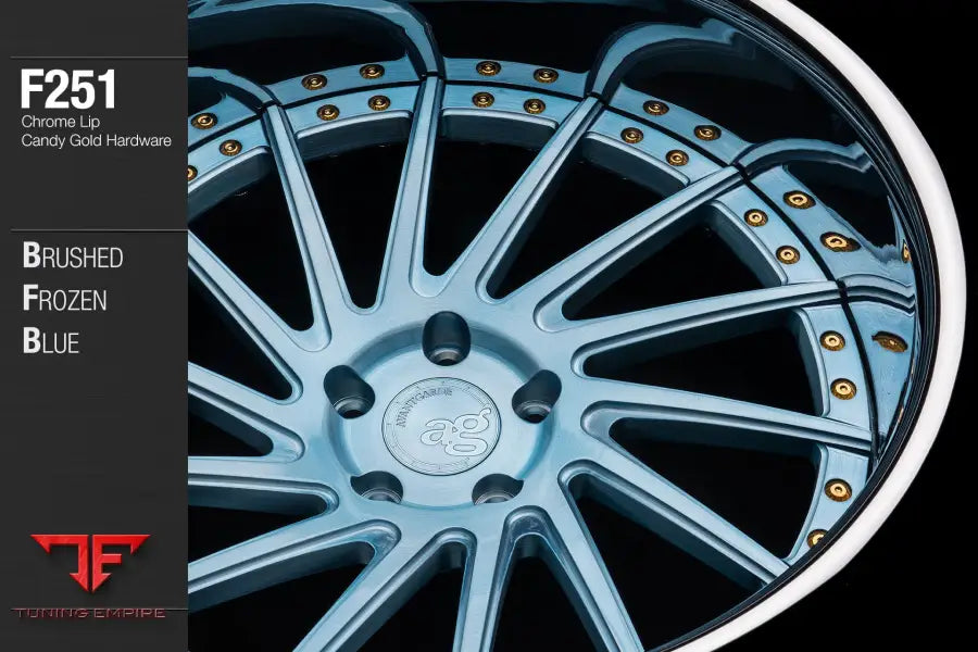 AVANT GARDE AG F251 - BRUSHED FROZEN BLUE