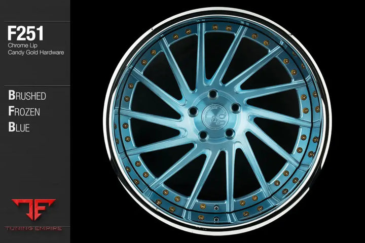 AVANT GARDE AG F251 - BRUSHED FROZEN BLUE