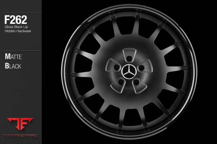 AVANT GARDE AG F262 - MATTE BLACK