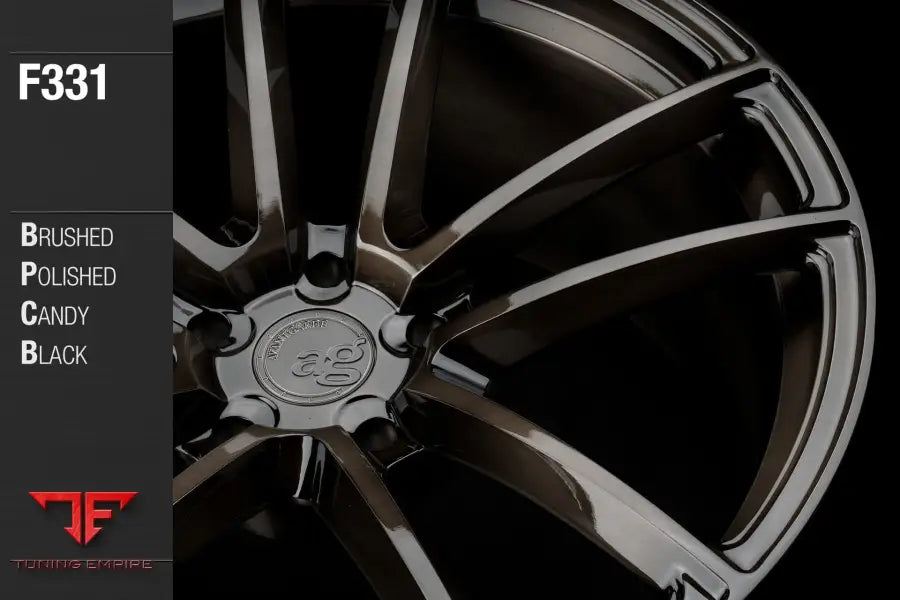 AVANT GARDE AG F331 - BRUSHED POLISHED CANDY BLACK