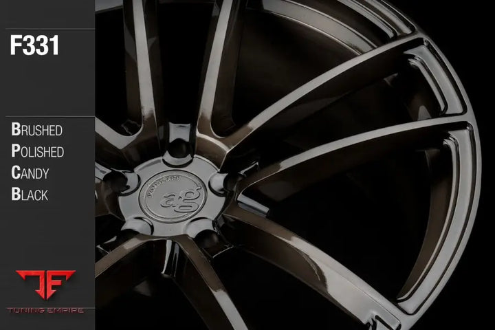 AVANT GARDE AG F331 - BRUSHED POLISHED CANDY BLACK