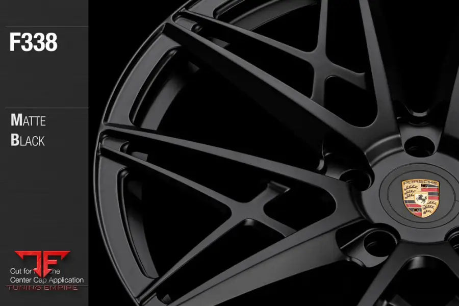 AVANT GARDE AG F338 - MATTE BLACK