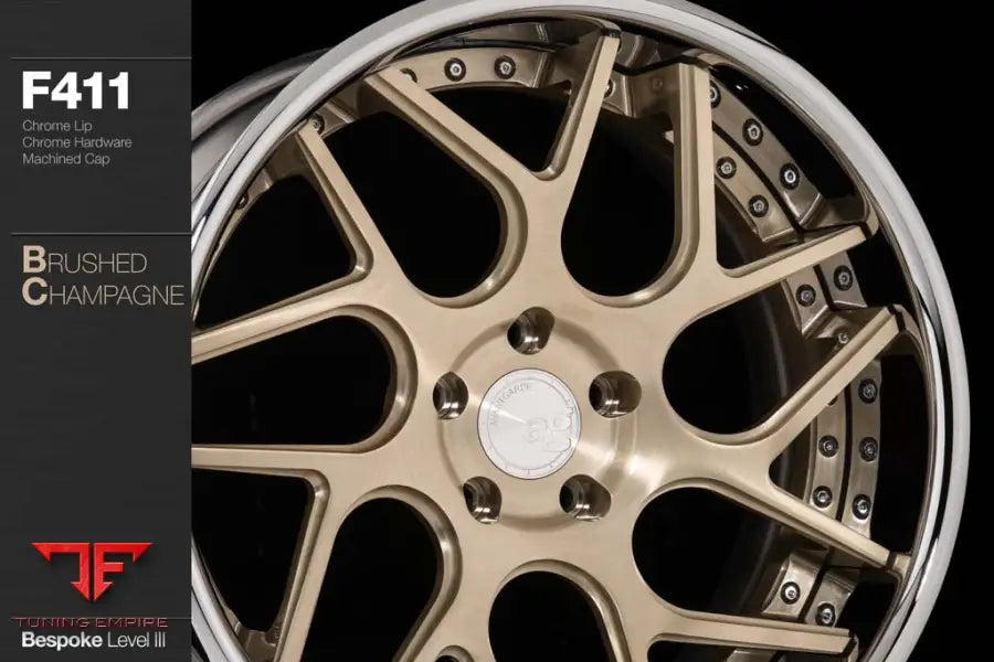 AVANT GARDE AG F411 - BRUSHED CHAMPAGNE