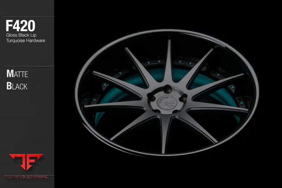 AVANT GARDE AG F420 - MATTE BLACK