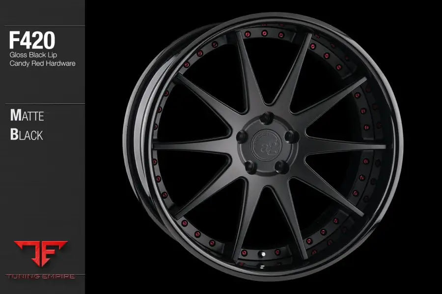 AVANT GARDE AG F420 - MATTE BLACK