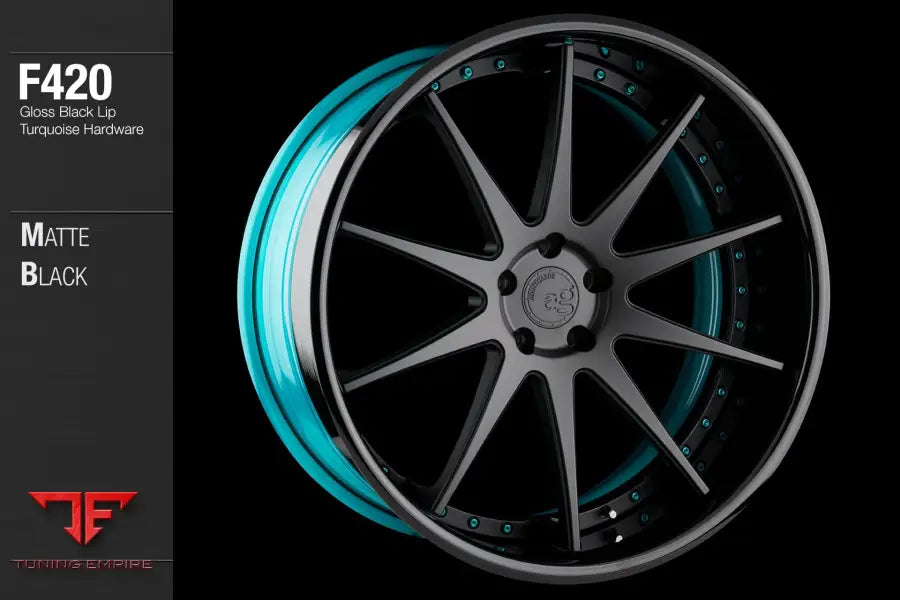 AVANT GARDE AG F420 - MATTE BLACK