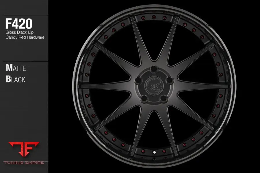 AVANT GARDE AG F420 - MATTE BLACK