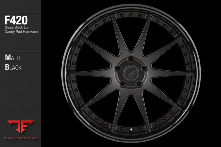 AVANT GARDE AG F420 - MATTE BLACK