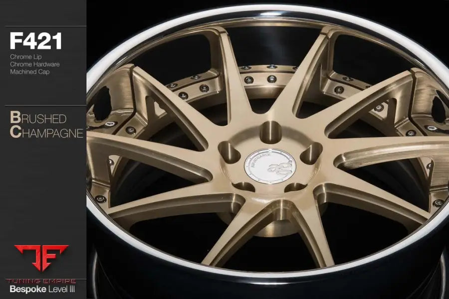 AVANT GARDE AG F421 - BRUSHED CHAMPAGNE