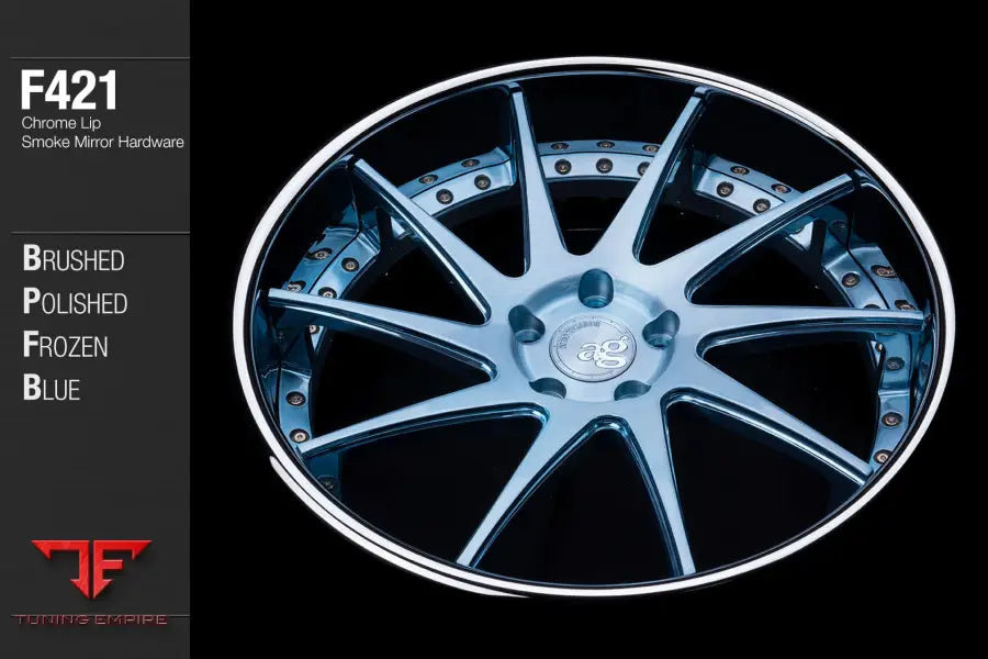 AVANT GARDE AG F421 - BRUSHED FROZEN BLUE