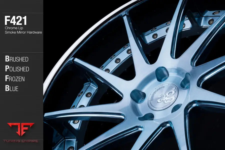 AVANT GARDE AG F421 - BRUSHED FROZEN BLUE