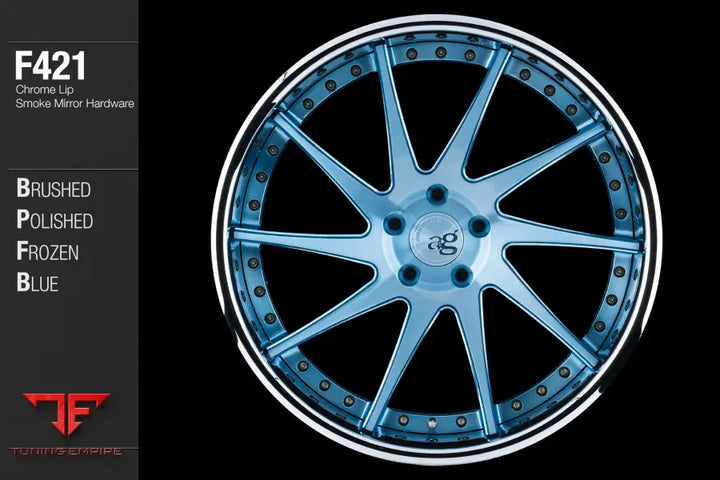 AVANT GARDE AG F421 - BRUSHED FROZEN BLUE