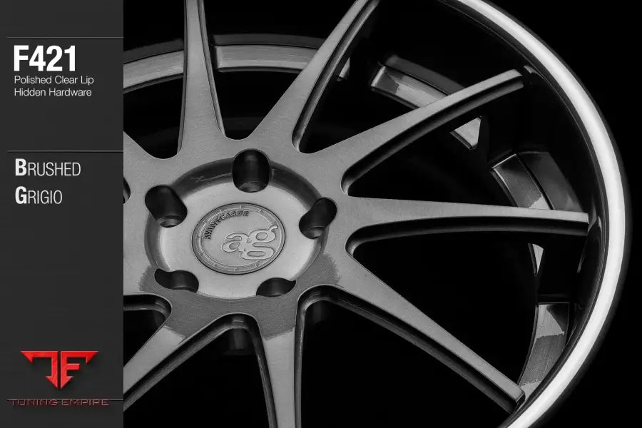 AVANT GARDE AG F421 - BRUSHED GRIGIO