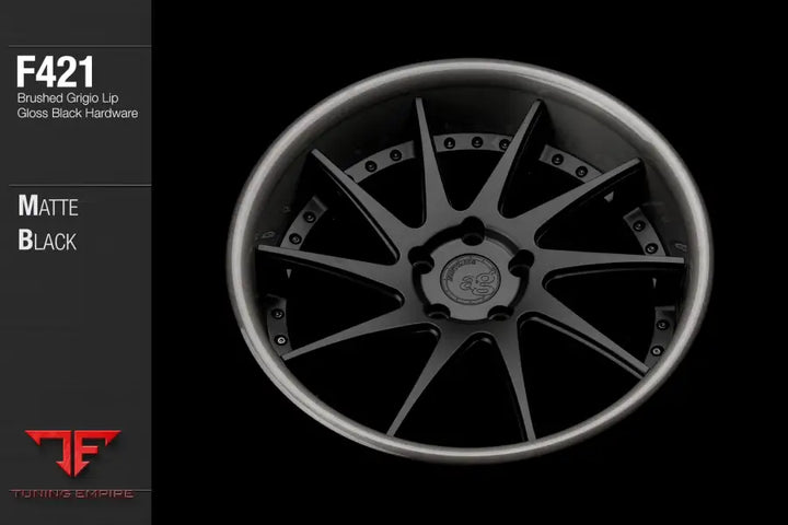 AVANT GARDE AG F421 - MATTE BLACK