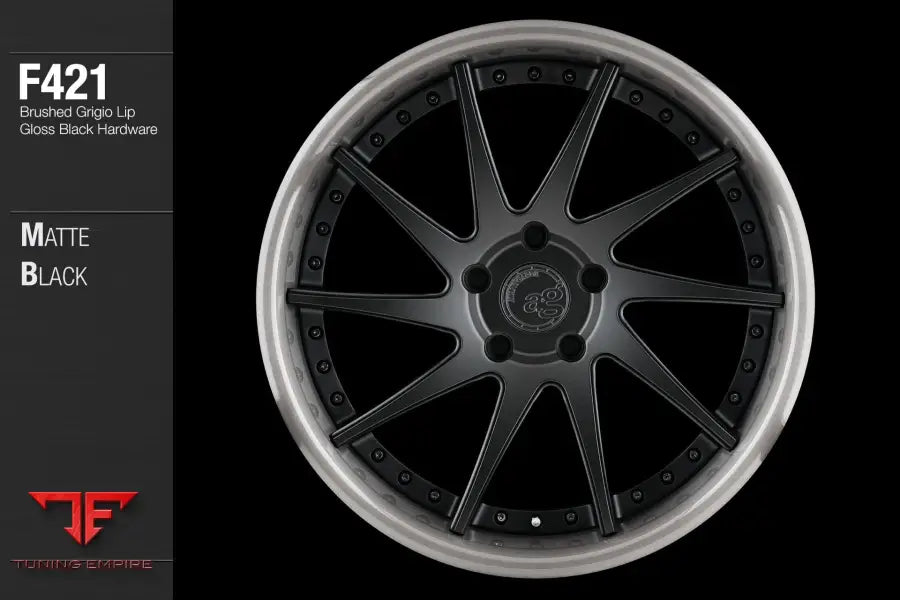 AVANT GARDE AG F421 - MATTE BLACK