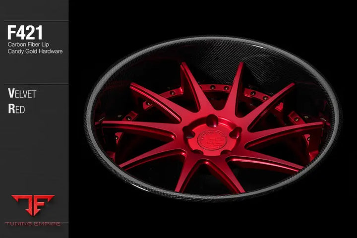 AVANT GARDE AG F421 - VELVET RED