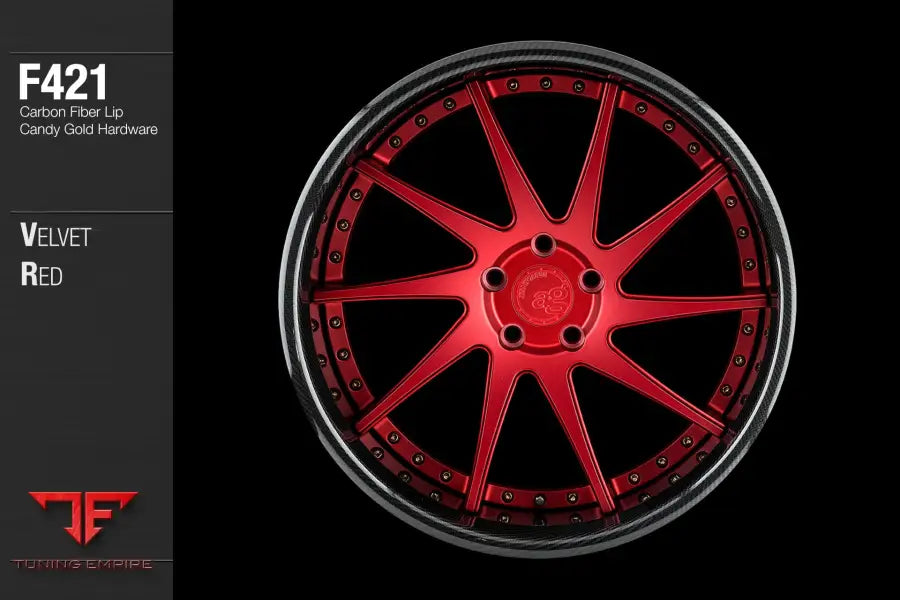 AVANT GARDE AG F421 - VELVET RED