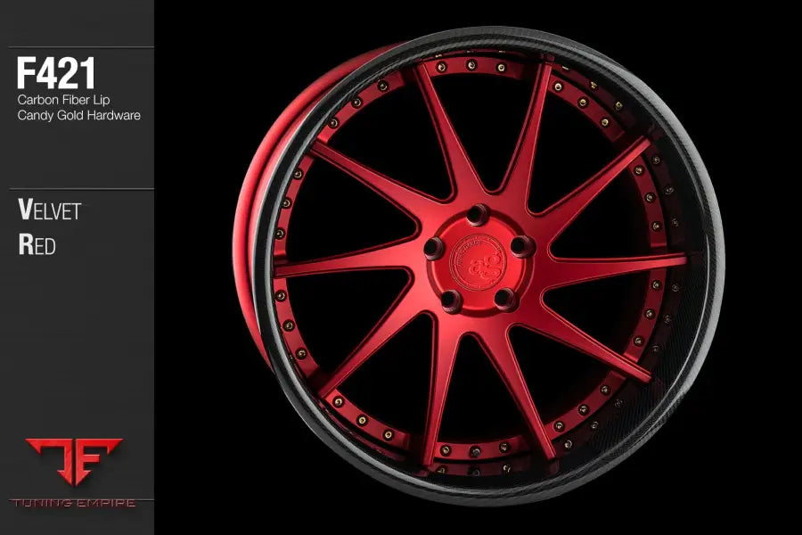 AVANT GARDE AG F421 - VELVET RED