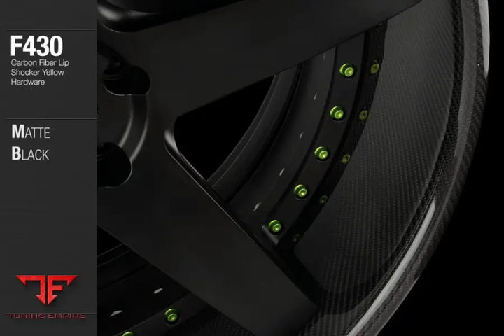 AVANT GARDE AG F430 - MATTE BLACK