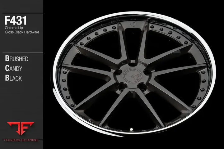 AVANT GARDE AG F431 - BRUSHED CANDY BLACK