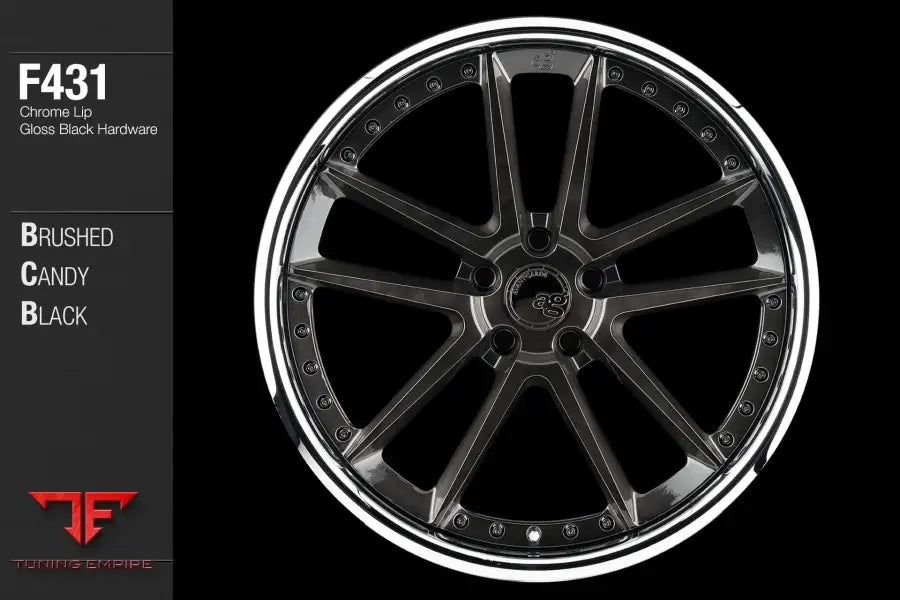 AVANT GARDE AG F431 - BRUSHED CANDY BLACK