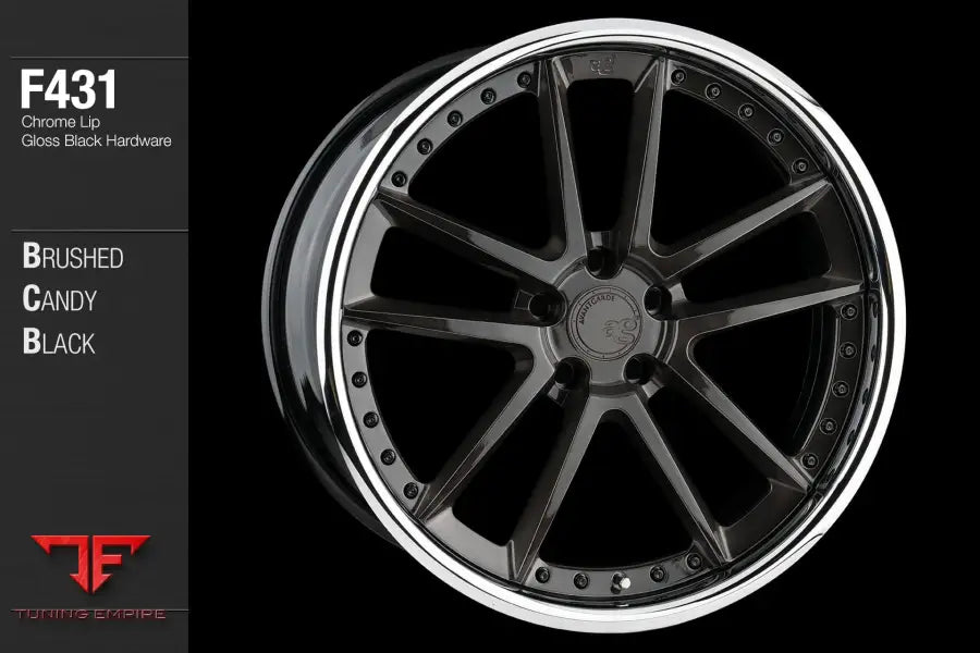 AVANT GARDE AG F431 - BRUSHED CANDY BLACK