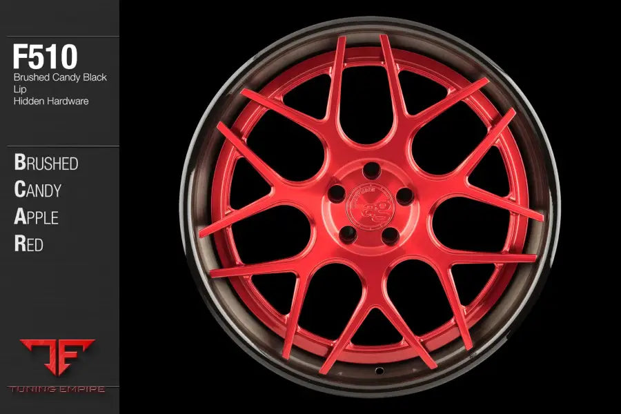 AVANT GARDE AG F510 - BRUSHED CANDY APPLE RED