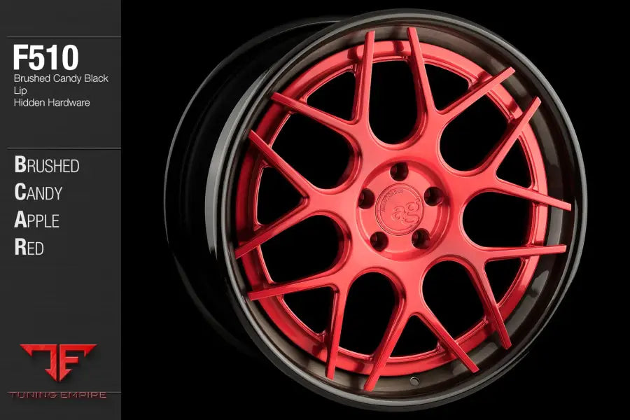 AVANT GARDE AG F510 - BRUSHED CANDY APPLE RED