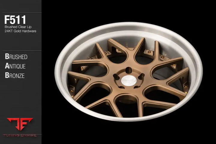 AVANT GARDE AG F511 - MATTE BRUSHED ANTIQUE BRONZE