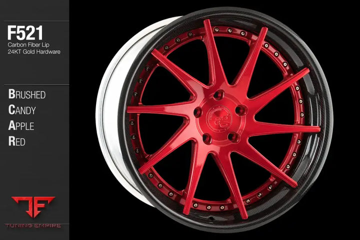 AVANT GARDE AG F521 - BRUSHED CANDY APPLE RED