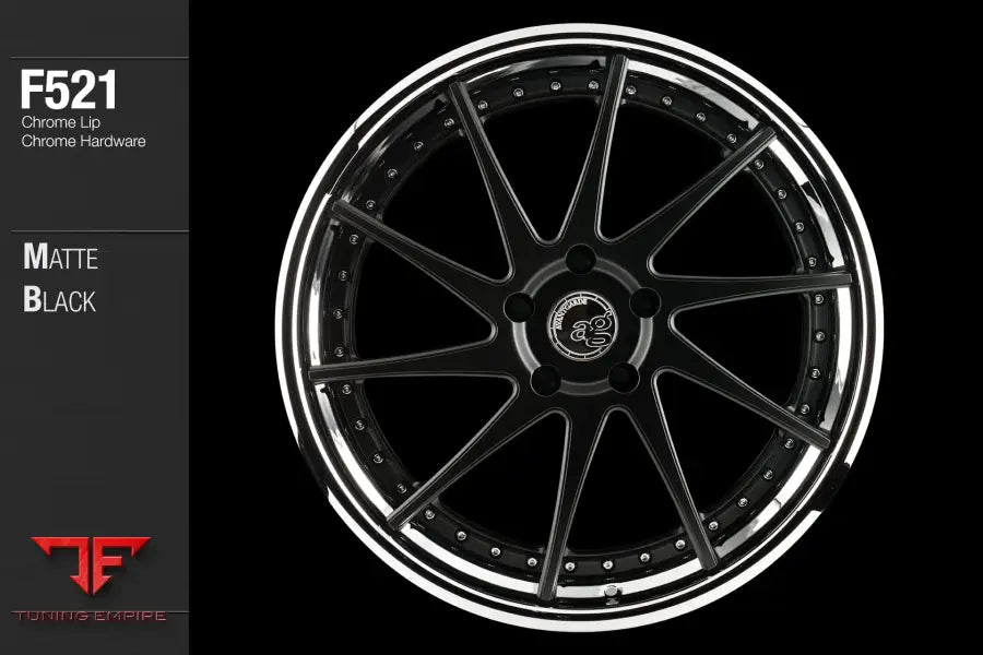 AVANT GARDE AG F521 - MATTE BLACK