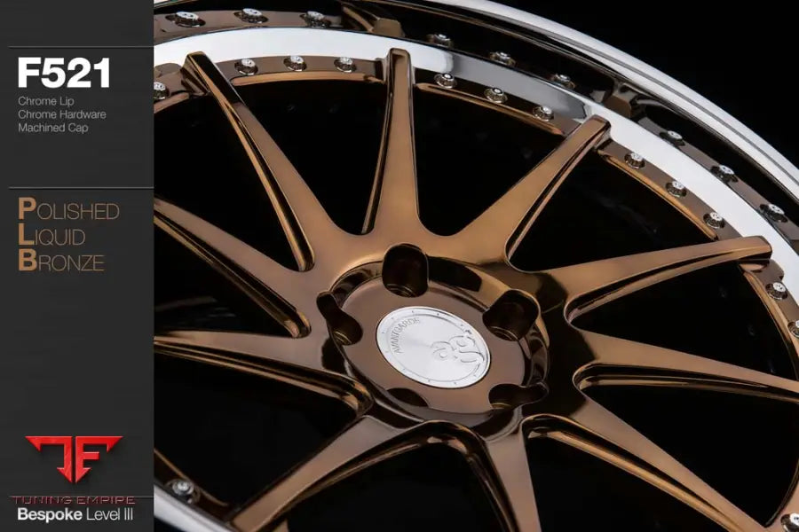 AVANT GARDE AG F521 - POLISHED LIQUID BRONZE