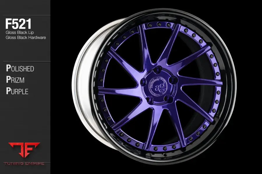 AVANT GARDE AG F521 - POLISHED PRIZM PURPLE