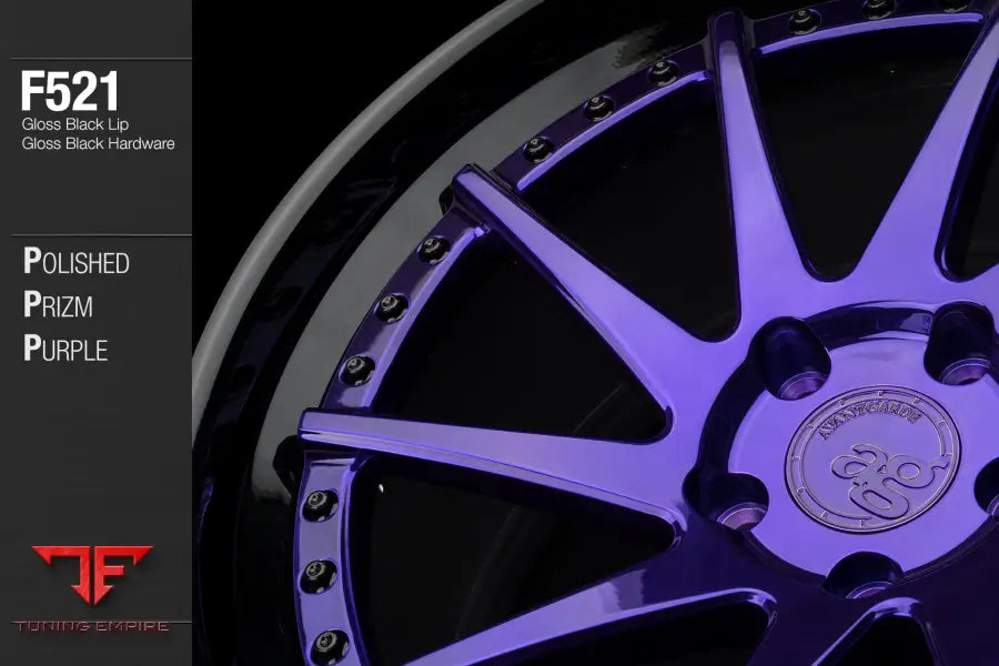 AVANT GARDE AG F521 - POLISHED PRIZM PURPLE