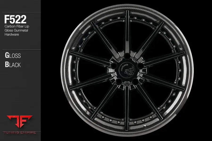 AVANT GARDE AG F522 - GLOSS BLACK