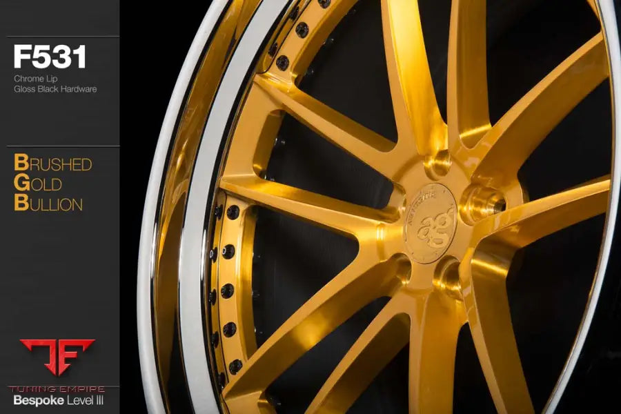 AVANT GARDE AG F531 - BRUSHED GOLD BULLION