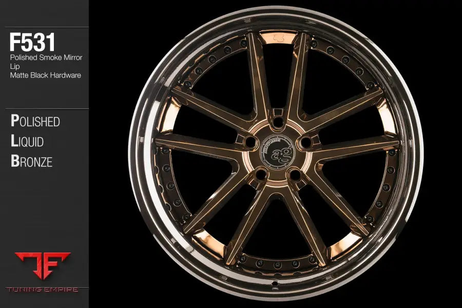 AVANT GARDE AG F531 - POLISHED LIQUID BRONZE