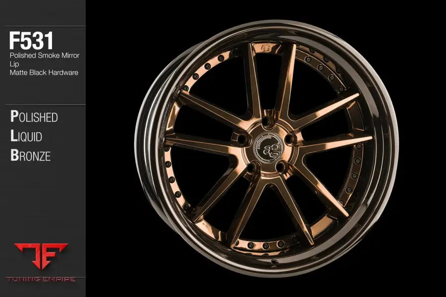 AVANT GARDE AG F531 - POLISHED LIQUID BRONZE