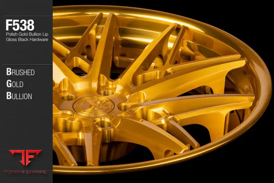 AVANT GARDE AG F538 - BRUSHED GOLD BULLION