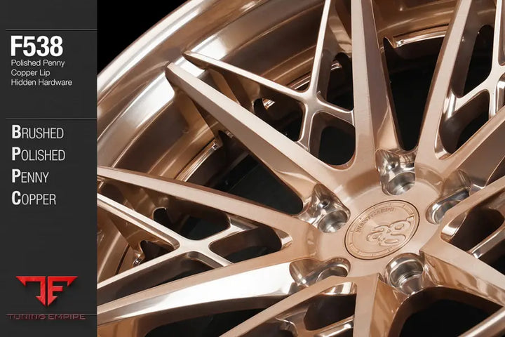 AVANT GARDE AG F538 - BRUSHED POLISHED PENNY COPPER
