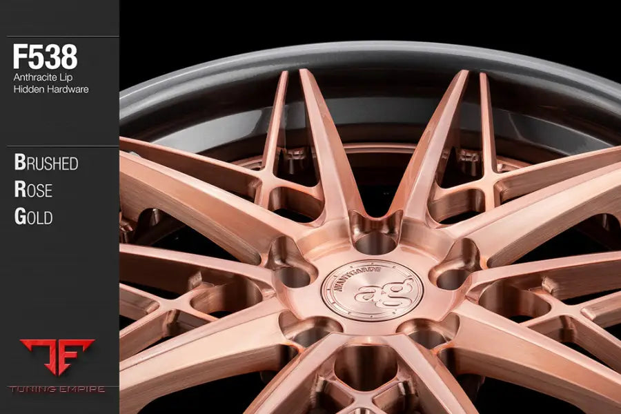 AVANT GARDE AG F538 - BRUSHED ROSE GOLD