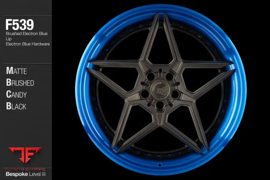 AVANT GARDE AG F539 - BRUSHED CANDY BLACK