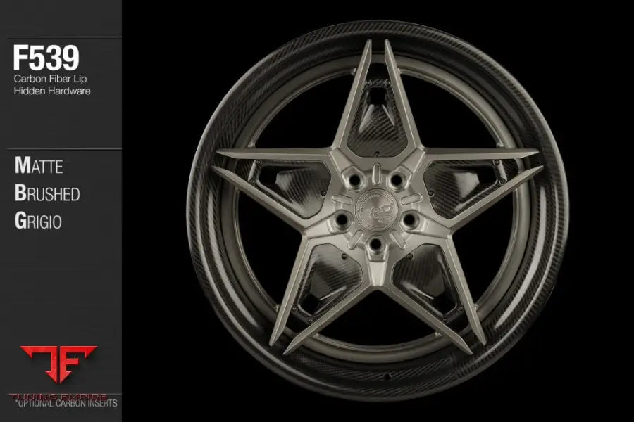 AVANT GARDE AG F539 - MATTE BRUSHED GRIGIO