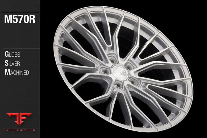 AVANT GARDE AG M570R - GLOSS SILVER MACHINED