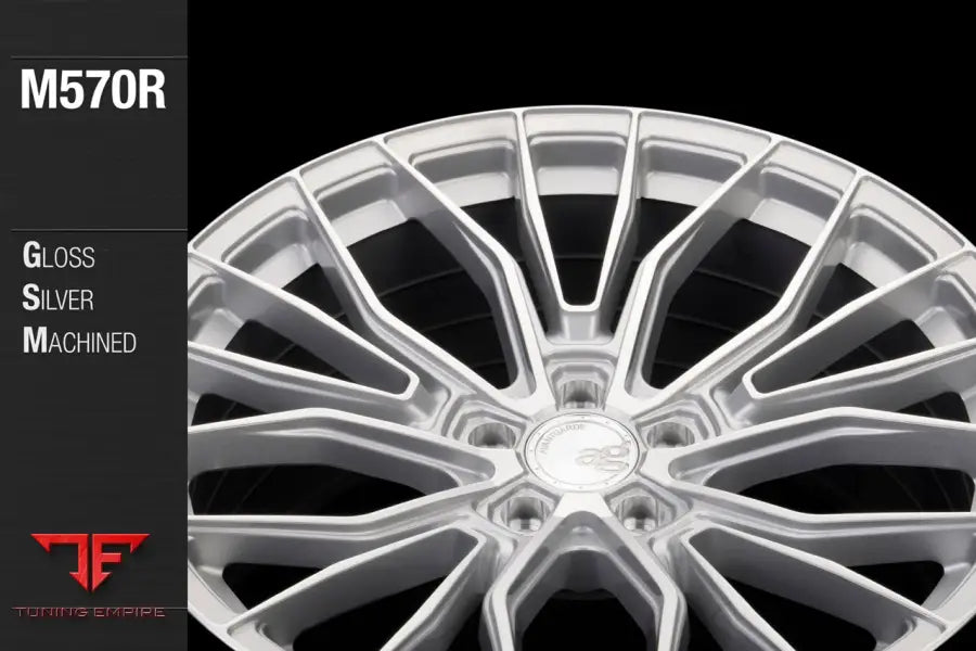 AVANT GARDE AG M570R - GLOSS SILVER MACHINED