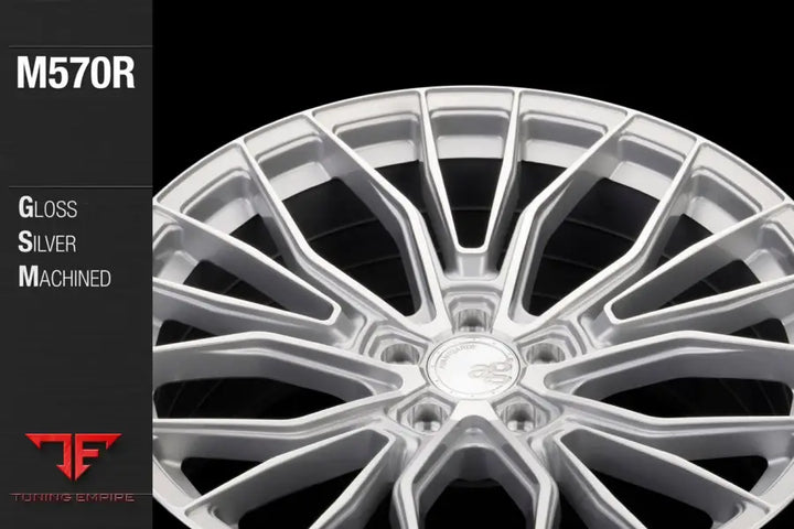 AVANT GARDE AG M570R - GLOSS SILVER MACHINED