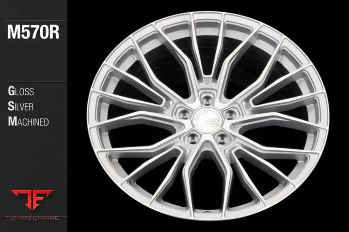 AVANT GARDE AG M570R - GLOSS SILVER MACHINED