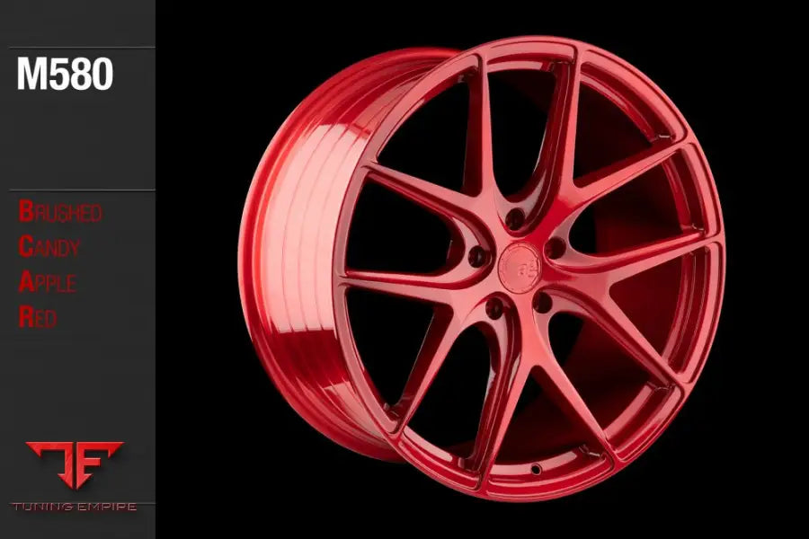 AVANT GARDE AG M580 - BRUSHED CANDY APPLE RED