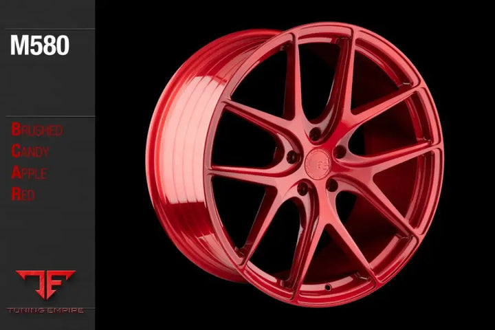 AVANT GARDE AG M580 - BRUSHED CANDY APPLE RED