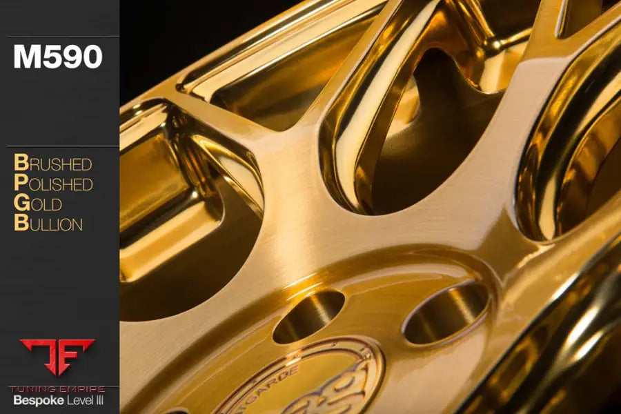 AVANT GARDE AG M590 - BRUSHED POLISHED GOLD BULLION